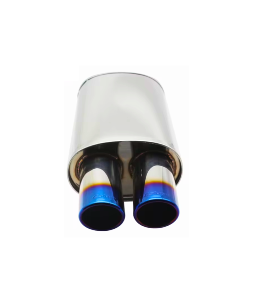 Universal HKS Style Dual Burnt Tip Performance Exhaust (China Variant)