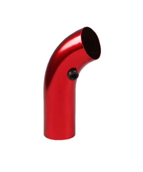 Universal Aluminum Induction Pipe (Red - 76mm)