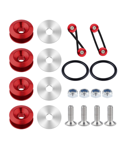 JDM 4PCS Bumper Quick Release Fasteners for Car Bumper