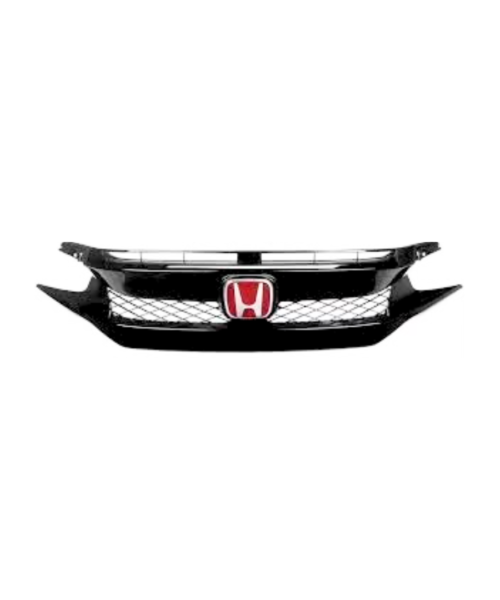 Honda Civic X Front Grill Type R Style Model 2016-2021