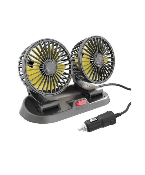 Oscillating Double-Headed Vehicle Fan X-666