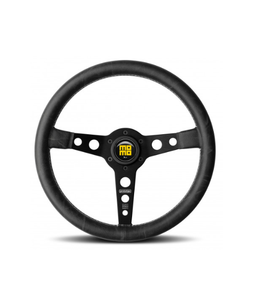 MOMO Deep Dish Steering Wheel Black
